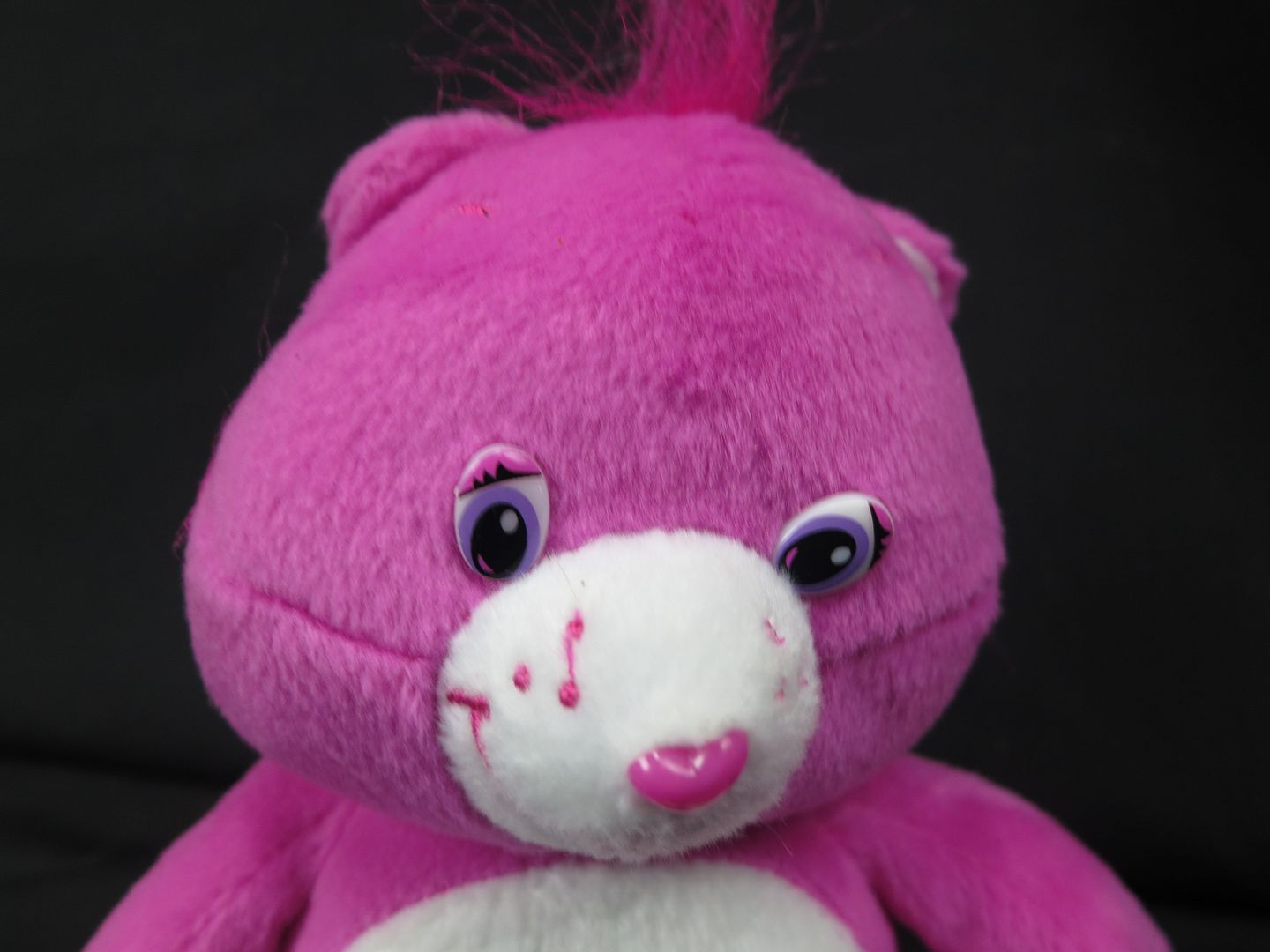 pink care bear plush